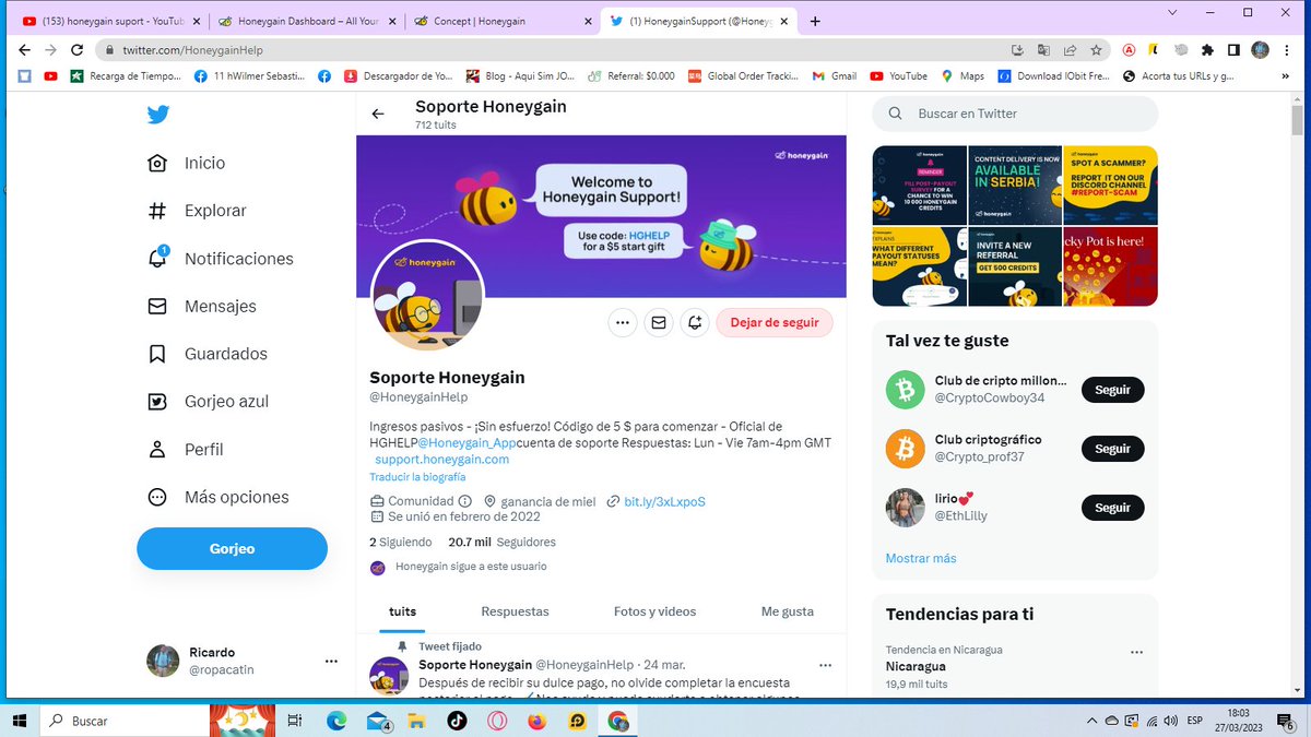 ropacatin's tweet photo. #honeygainsupport
https://t.co/0IeJ2dcN8K https://t.co/MBvglP9hQj