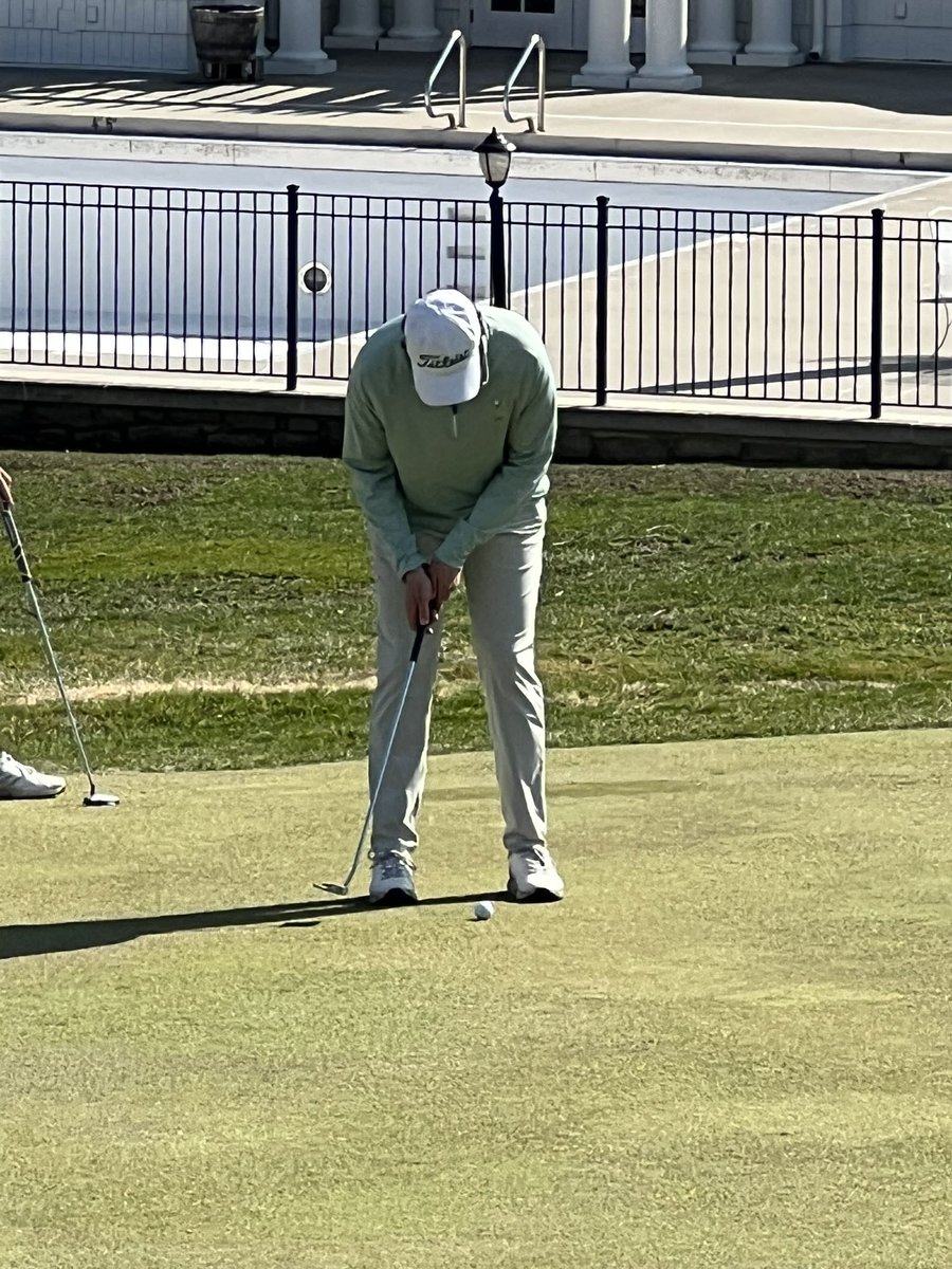 Varsity in action today at KCC. Srs <a href="/CoughlinMaxwell/">Maxwell Coughlin</a> and <a href="/MarekGregory/">Marek Gregory</a> in action.