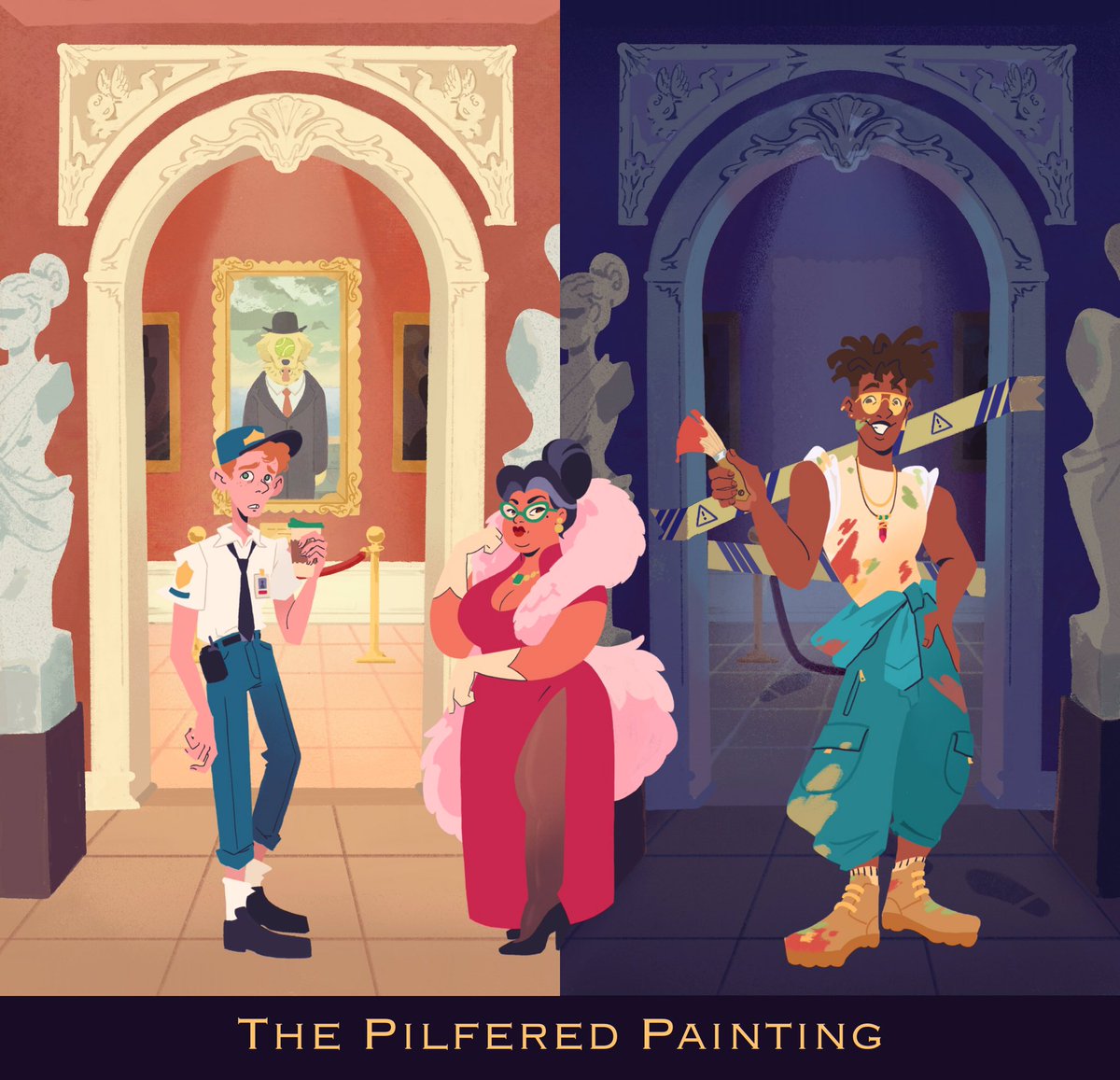 Hello #VisibleWomen ✨

I’m Emily, an artist working in tv animation, but looking to branch out into publishing and games as well. I’m interested in bg paint, character design, and color design. 

I’m currently color designing at titmouse but will be available in late July ;-)