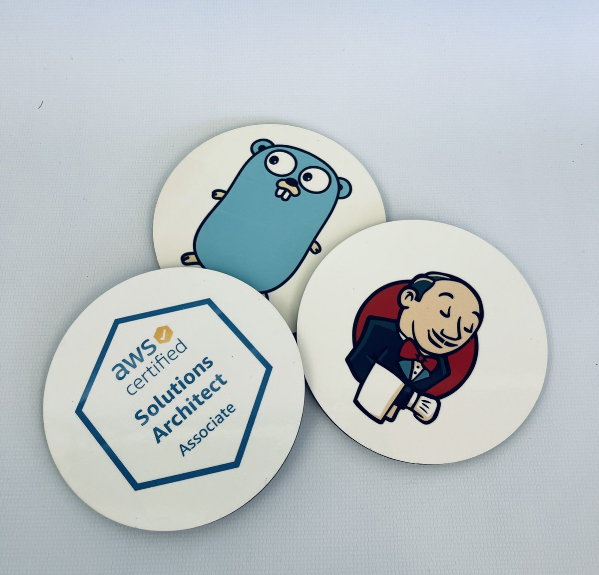 stickrjam's tweet photo. Tech coasters #golang #jenkins #aws #tech #swag #coaters #coffee_lover #techgifts #giftsforhim #giftideas https://t.co/AC6pGRn5cw