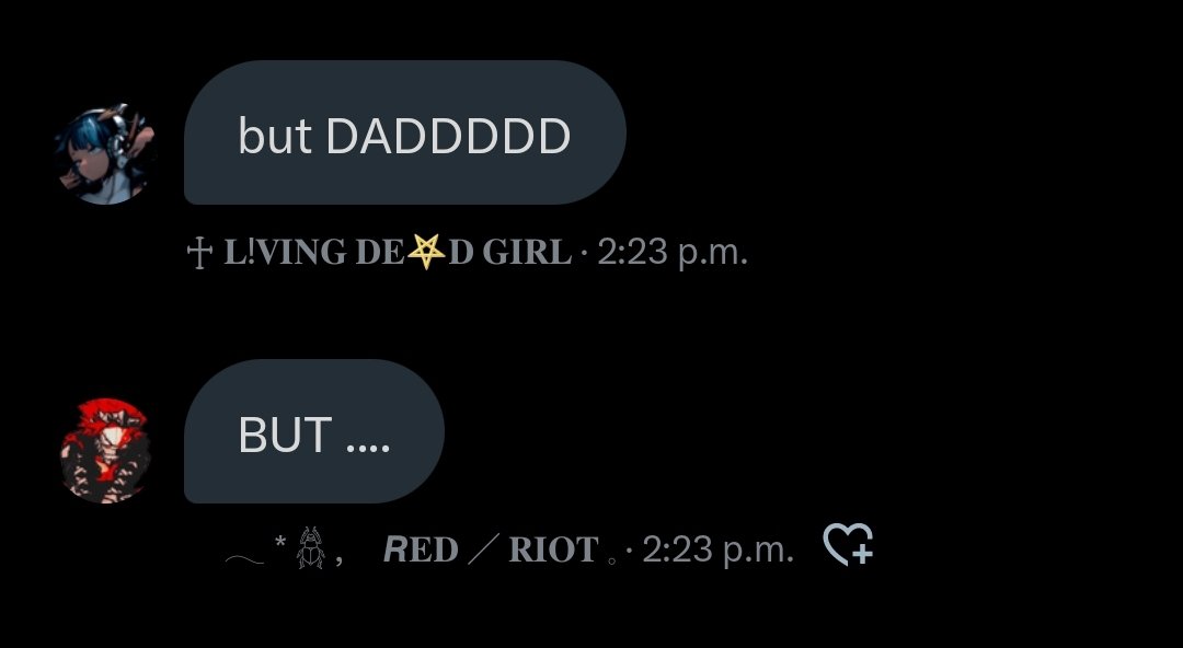 I told them they can't bite  / eat them .