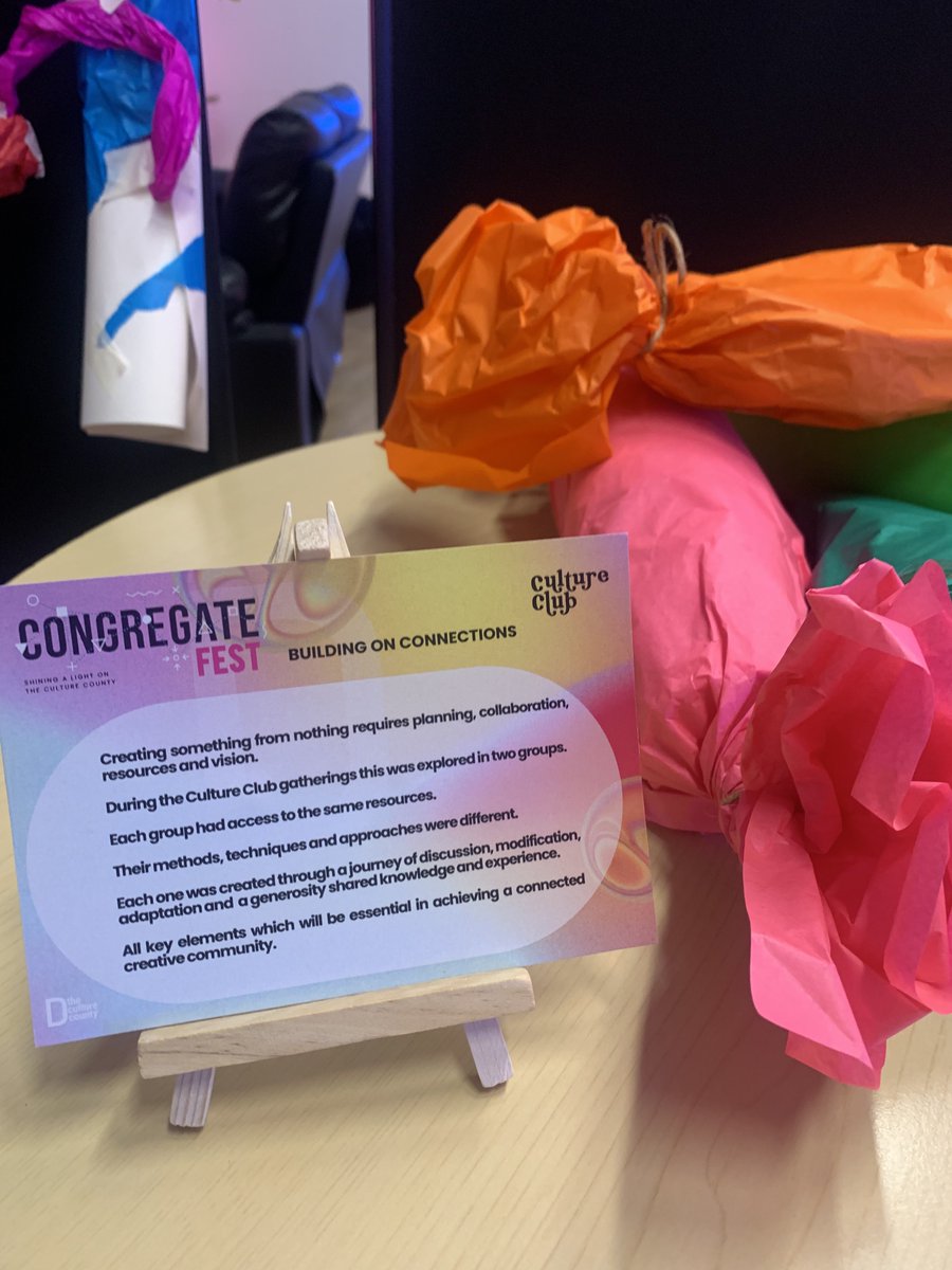 Congregate Fest was a blast! Lush to see some familiar faces and get stuck in with the event and all the fabulous creatives involved! #ThankYou #Durham #NorthEast #Creativity #Identity #Community #Arts #DurhamCultureCounty @TheForgeUK @culturebridgene @CultureCounty