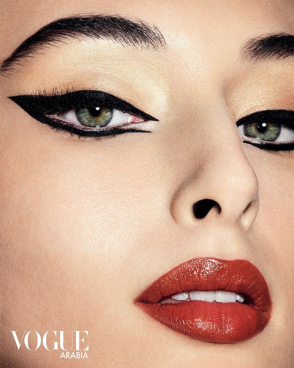 on Twitter "myriem boukadida for vogue arabia x dior beauty, makeup by peter philips"