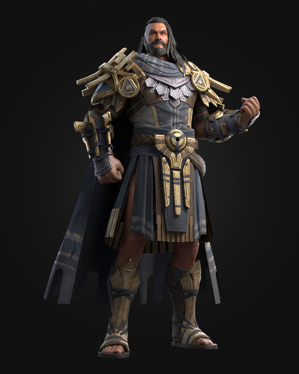 GameofRollink's tweet photo. Meet Leon Matt, Duke of the Land of Lions! Tall and intimidating yet cheerful, this rumored barbarian descendent is a skilled lion tamer. Heartbroken, Leon hides his pain with cynicism. Discover his story in Rollink!

#GameOfRollink #gamedev #UGC 
#introduction #indiegame https://t.co/3ufrKNSrkv