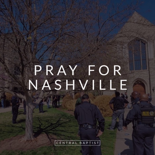 Join us in praying for the families at Covenant Presbyterian in Nashville.