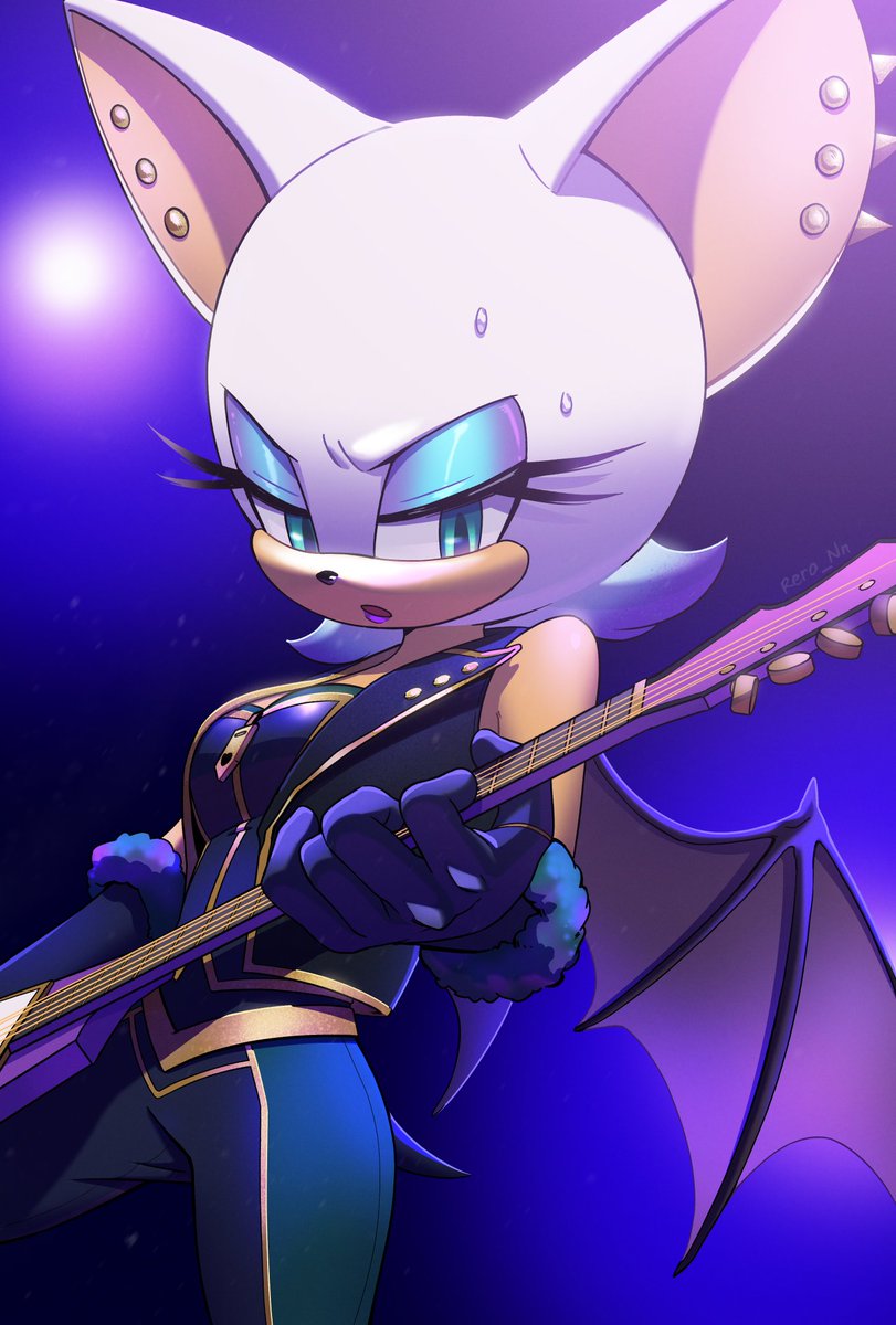 Rero_nn's tweet photo. She's on fire
#RougeTheBat https://t.co/BphFgQ8TzI