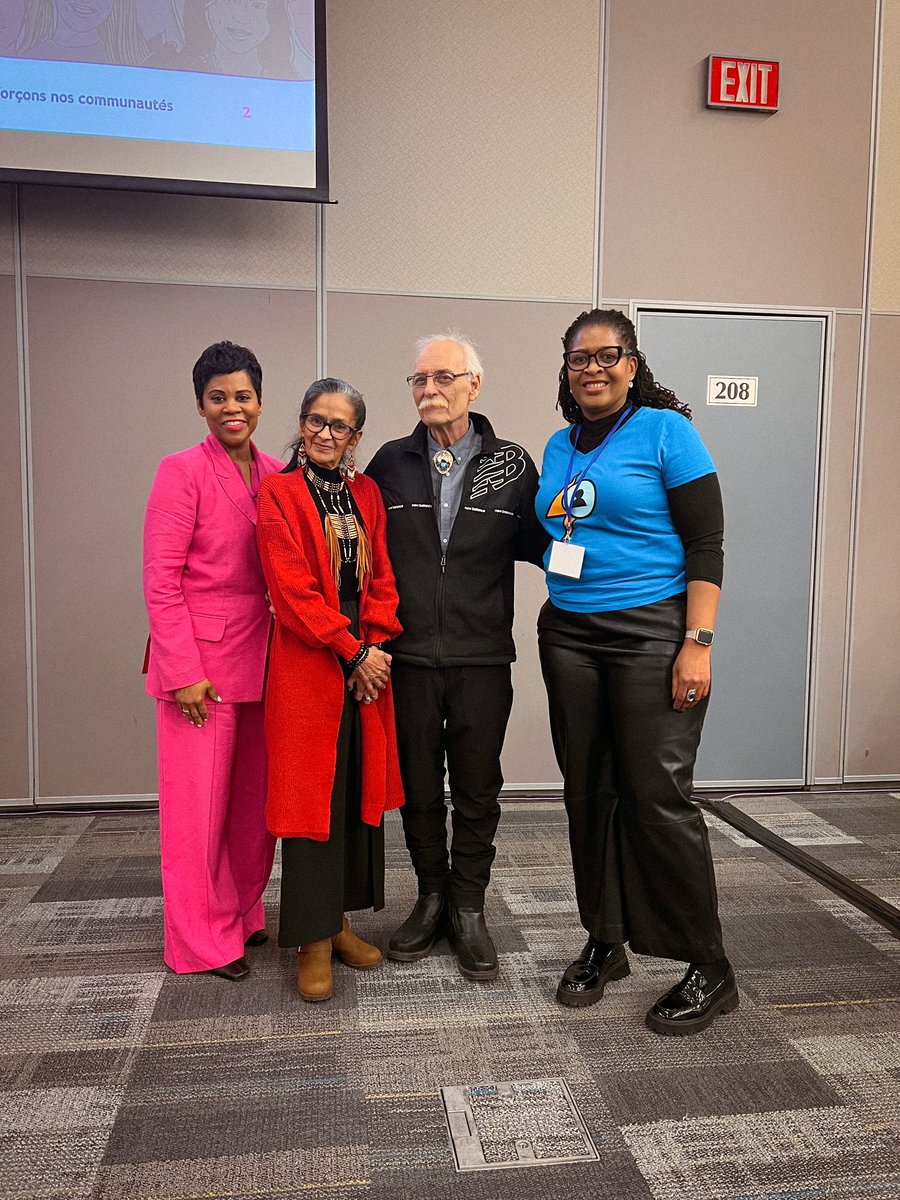 MarciIen's tweet photo. From all corners of the country, dedicated individuals gathered for “The Shockproofing Communities Youth Summit on Gender Justice in Canada” to learn, collaborate, and share their experiences with tackling gender justice and gender-based violence. https://t.co/wRV8PFgboq