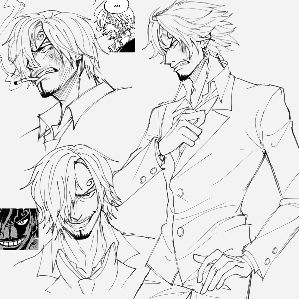 toffiestars's tweet photo. HIS INVERTED EYEBROW CHANGED MY LIFE GOSH
#ONEPIECE #vinsmokesanji https://t.co/yIaErRJQHw