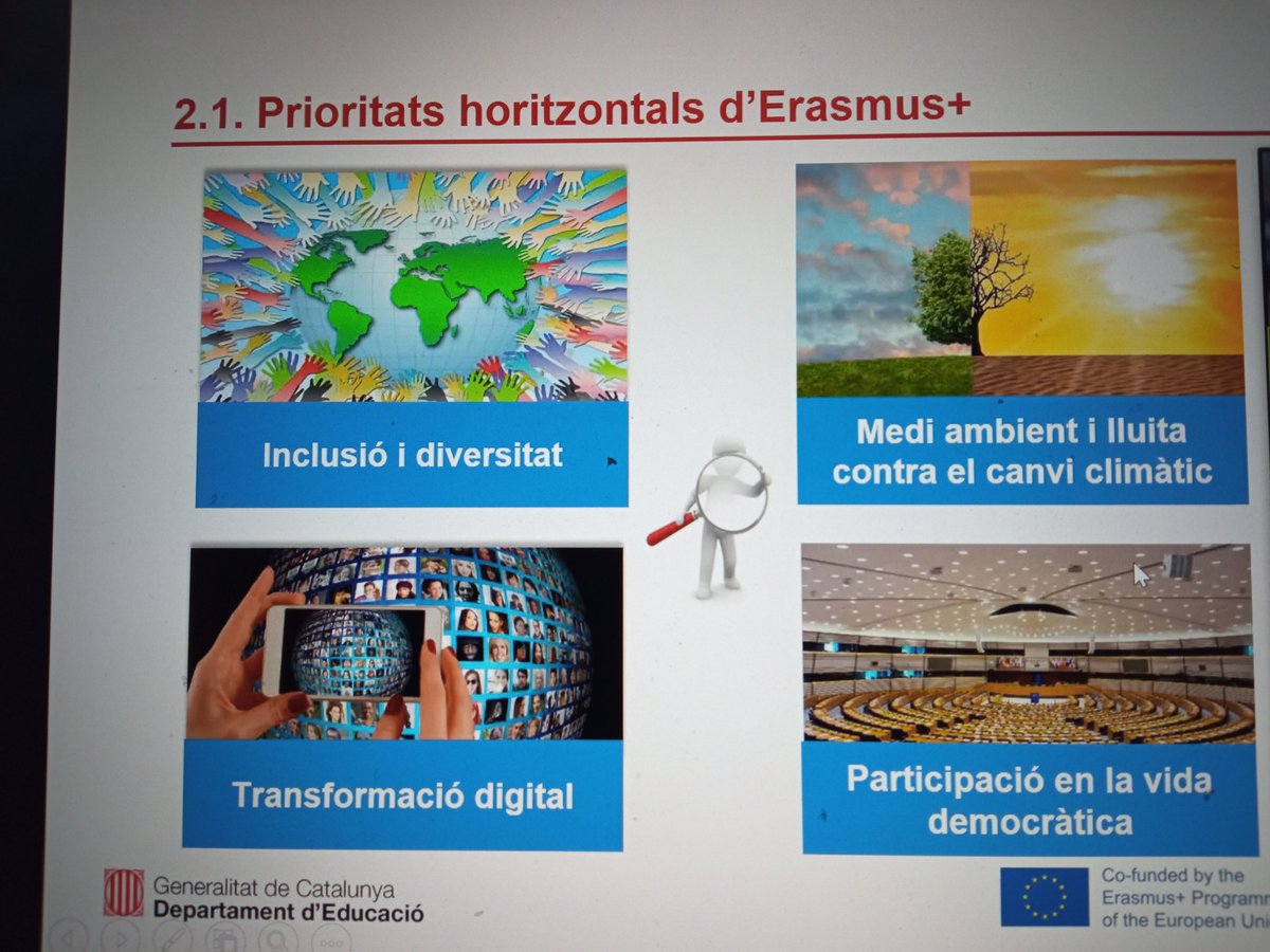 EscolaJOR's tweet photo. Sessió informativa CETE+
Participem d'una transformació educativa a través d'un programa d'innovació i internacionalització per poder esdevenir un centre de referència en l'aprenentatge de les llengües.
#CETE+ #EMAILC #Erasmus+ #ProjecteGEP
@EplusCatEdu @InnovacioE @educaciocat https://t.co/D6ydU1oPkG