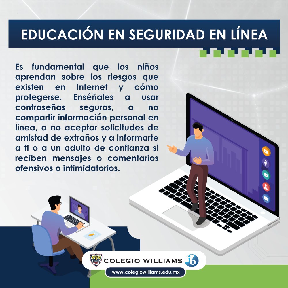colegiowilliams's tweet photo. 💻 Consejos de #seguridad para el uso de dispositivos digitales en casa. #ColegioWilliams https://t.co/4j9JWCzHYo