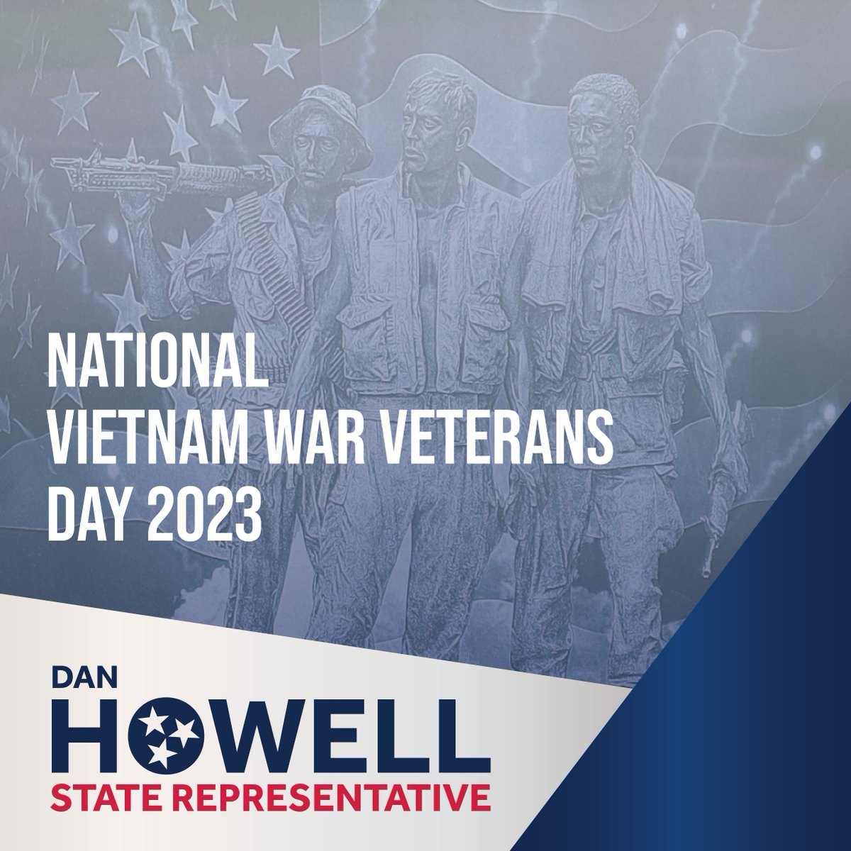 Today, we recognize and honor the service of our Vietnam War veterans. They put their lives on the line to defend our country and we are forever grateful for their sacrifices.