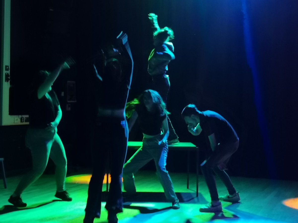 UckColl_Drama's tweet photo. Happy World Theatre Day! Here's our Year 13 drama students being amazing during their final scripted and devised exams last week. We are so very proud of you and will miss you terribly when you leave. https://t.co/1W59n9ybSC
