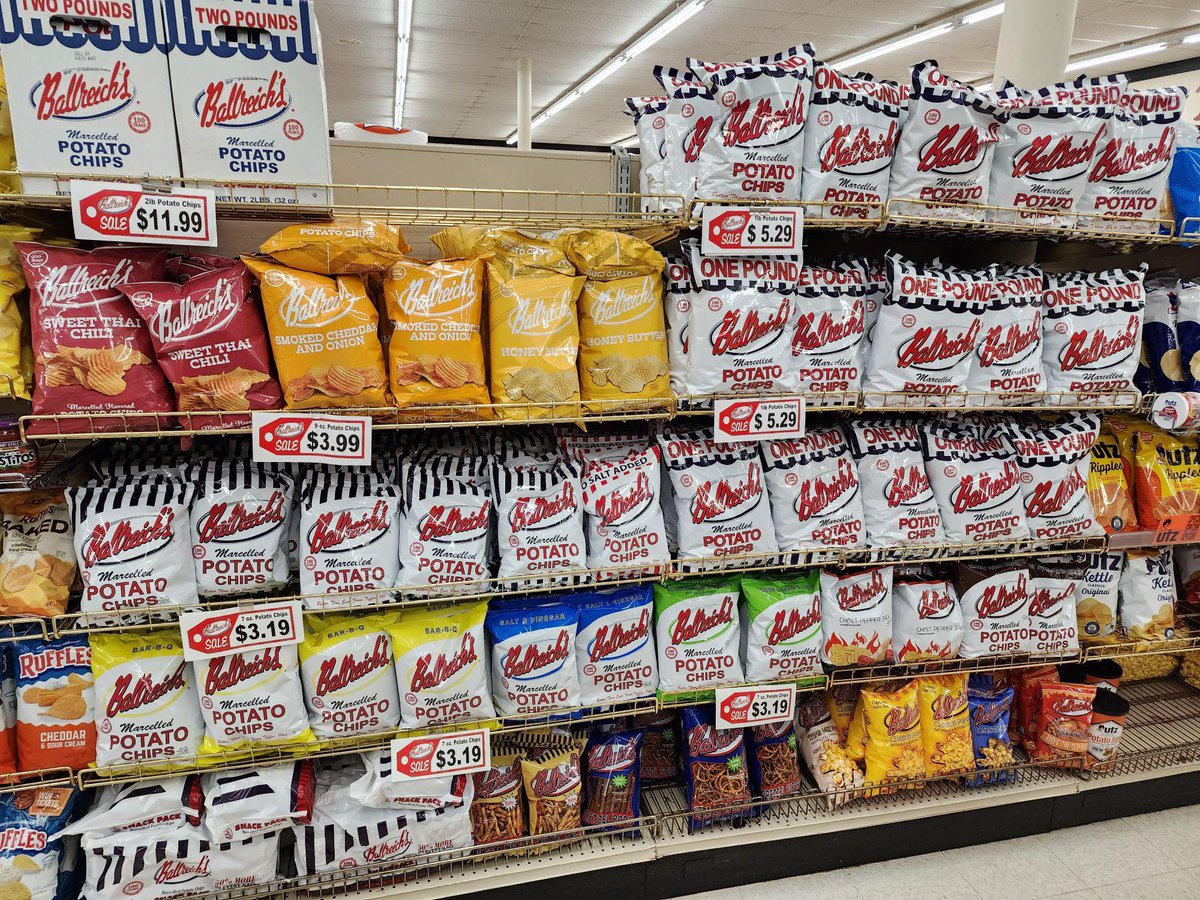 Who has the biggest selection of Ballreich chips? 

Send us your store's selection for a chance to win a free case of chips for your store!