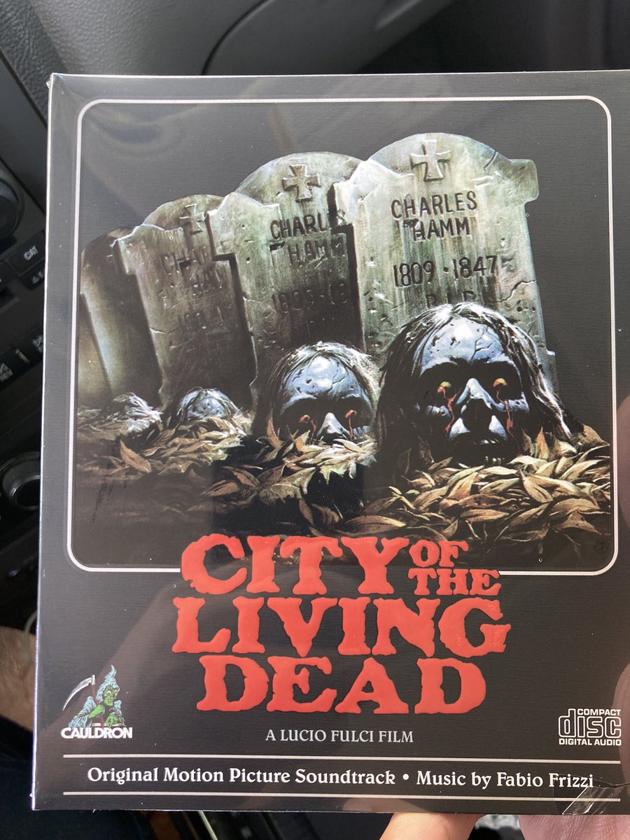 GrusomeGabe's tweet image. I got my city of the living, dead 4K in today. Glad I pre-ordered it. By @CauldronFilms  #cauldronfilms #cityofthelivingdead