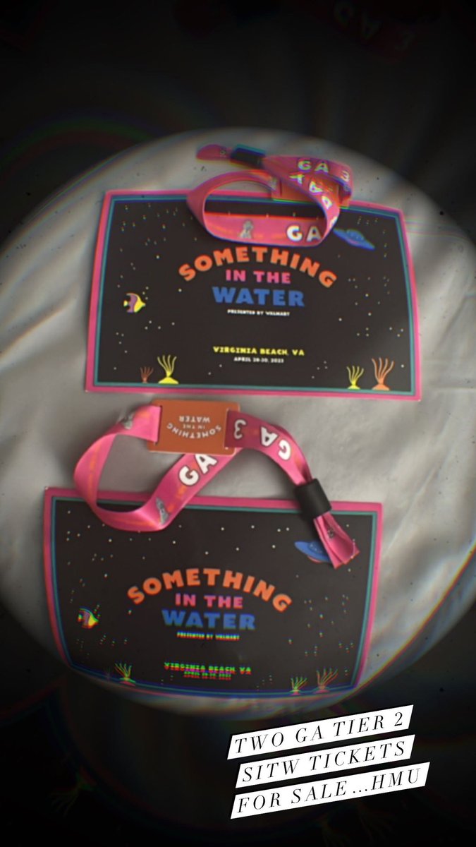 1KingAT's tweet photo. 2 #SITW GA tier 2 tickets for sale https://t.co/1YWBEYM7q6
