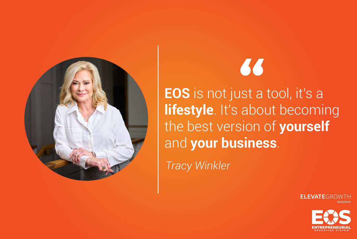 TracyWinklerE2G's tweet image. EOS will help you turn your vision into a reality and provide the structure needed for sustainable growth 🚀

Let's bring clarity and simplicity to your organization!

eosworldwide.com/tracy-winkler

#EOS #TeamAlignment #EOSImplementer #EOSWorldwide #Omaha #Nebraska #BusinessGrowth
