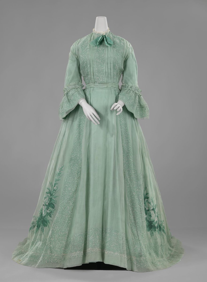 Day dress, 1863-66. Rijksmuseum.