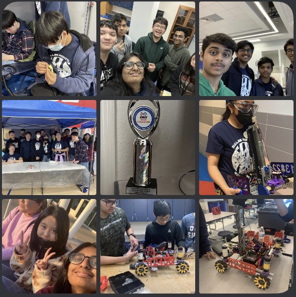 dulles_robotics's tweet photo. Recap (Part 3):
Our two FTC teams each competed in three League Competitions and placed 9th and 10th out of all teams in Southwest Houston. We won Control Award (for best programming) and Design Award (for most innovate robot design)!
We’ll be back better than ever next season! https://t.co/LHDR1q6LsW