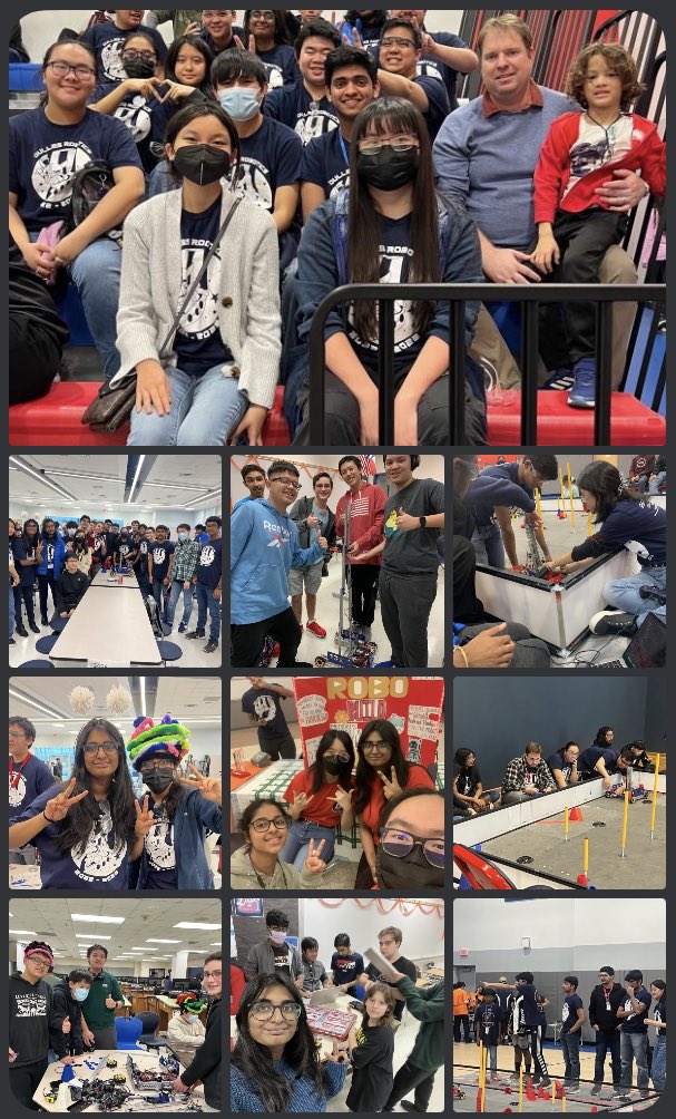 dulles_robotics's tweet photo. Recap (Part 3):
Our two FTC teams each competed in three League Competitions and placed 9th and 10th out of all teams in Southwest Houston. We won Control Award (for best programming) and Design Award (for most innovate robot design)!
We’ll be back better than ever next season! https://t.co/LHDR1q6LsW