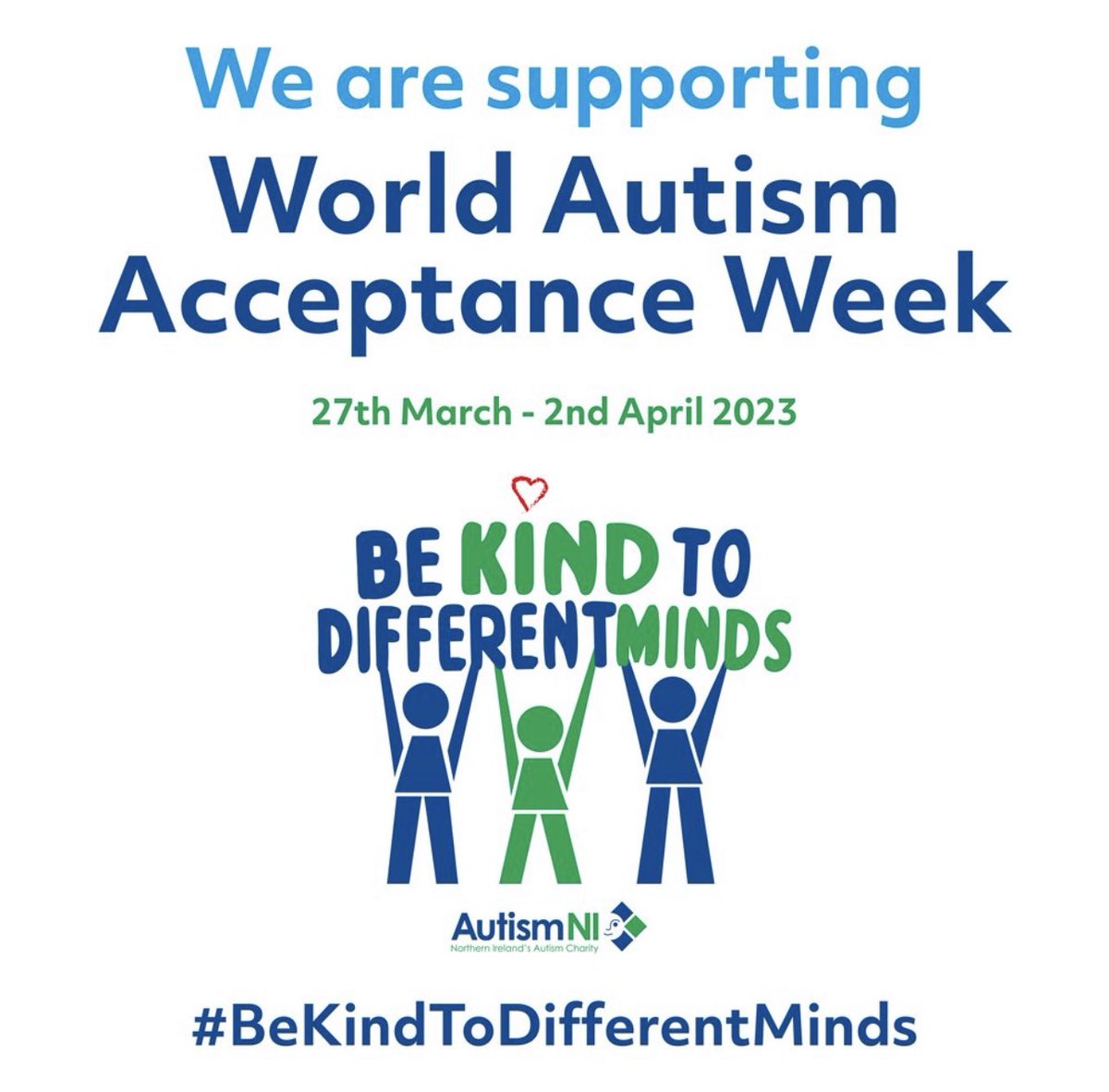 As a learning community, all @StBridesPS1  are committed to ongoing growth & development as we strive to educate all to #BeKindToDifferentMinds 💙🤍💛 #WorldAutismAcceptanceWeek