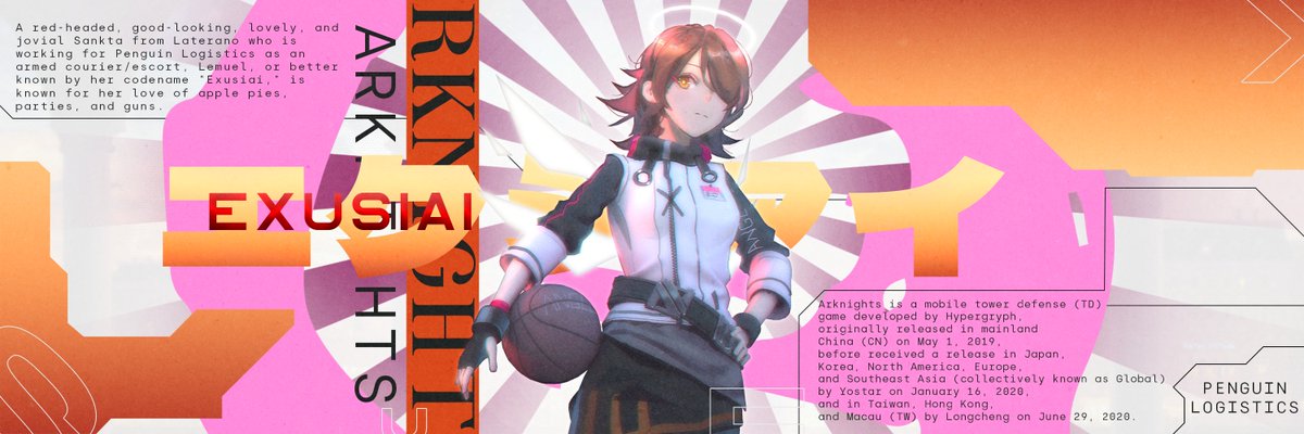 GAOXNG1's tweet photo. EXUSIAI Header template - Moshi GFX
Available now on my store!
Support appreciated π&β»οΈ
#MoshiGFX #header #gfx #brushgraph #exusiai #Arknights #ArknightsFanArt #anime #candystyle https://t.co/0gr2LO1sxB