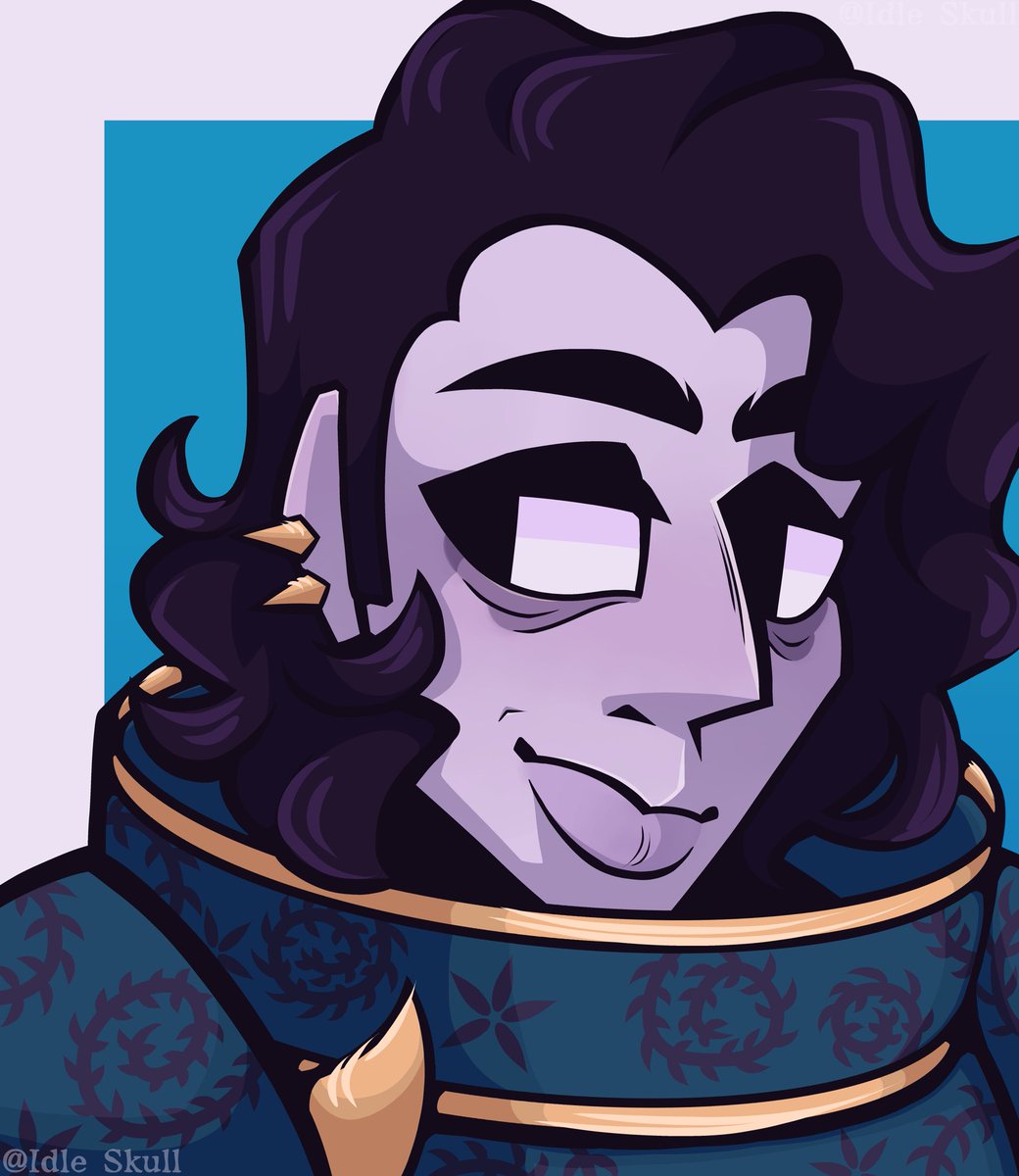 Idle_Skull's tweet photo. My (ex) Night Lord OC, Aconite Chshardek. He abandoned his Legion after realizing how truly depraved they were, &amp; has since adopted a strict rule of not killing (humans). 
.
#warhammer #wh40k #WarhammerArt #warhamemrcommunity #art #warhammer40k https://t.co/opBoZeYq32