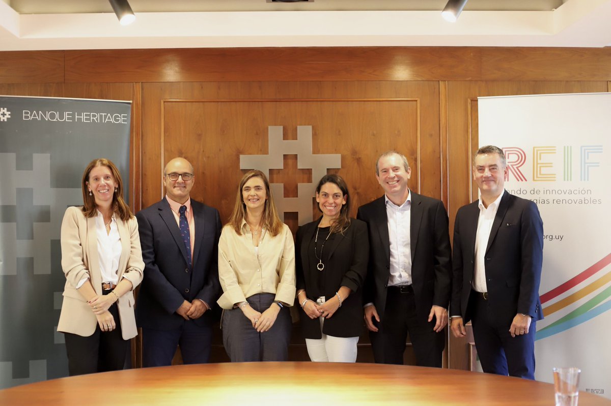 ✍🏼Banque Heritage  y REIF firmaron un Acuerdo para financiar juntos  proyectos que impulsan la  transición energética en la industria y el transporte. 

Seguimos avanzando hacia la descarbonización de la economía⚡️🔌

<a href="/RepublicaAFISA/">República AFISA</a> <a href="/ONUDI_conosur/">ONUDI Argentina, Chile, Paraguay & Uruguay</a>