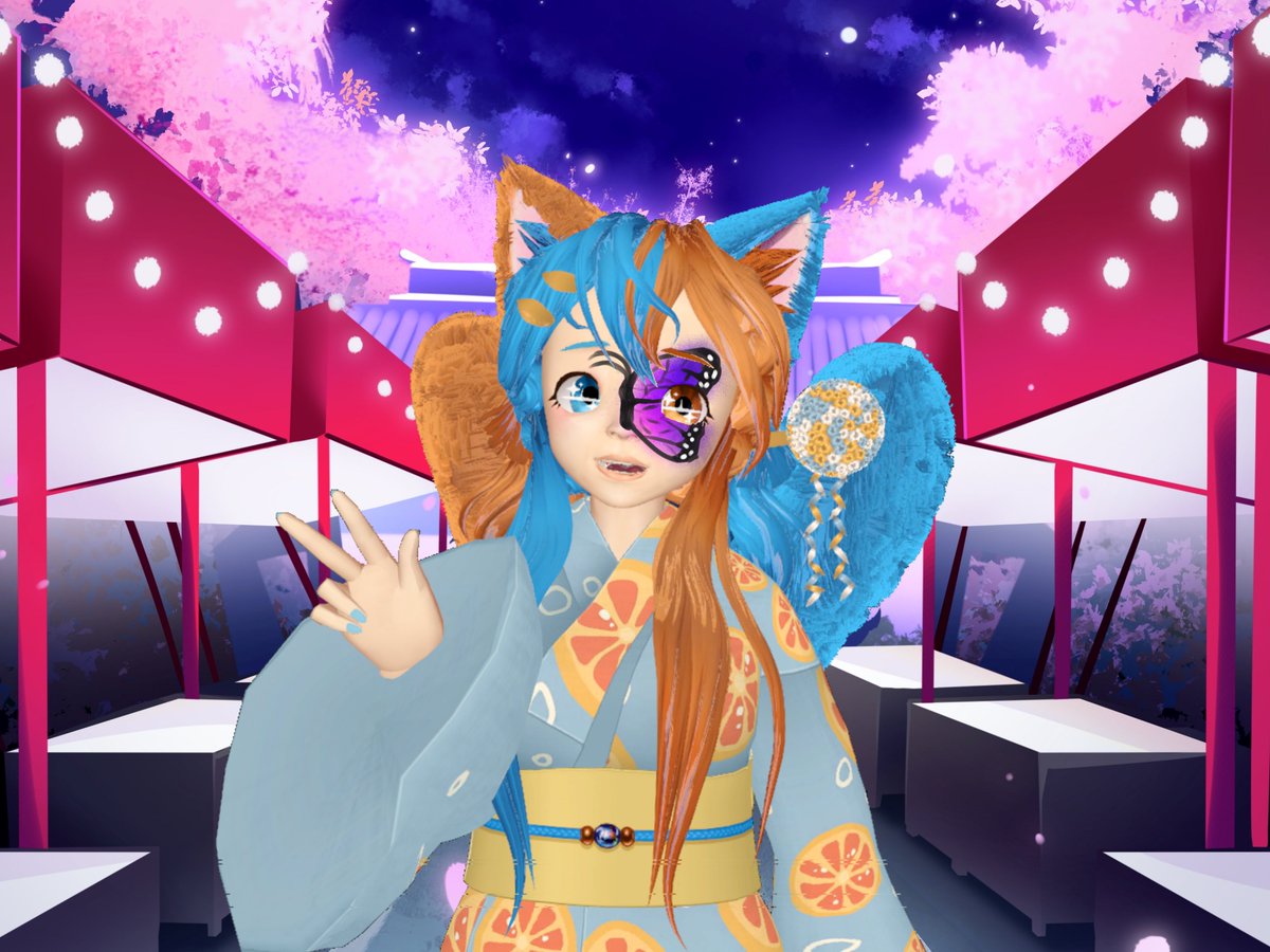 keidakat's tweet photo. I had totally forgotten about the facepaint from @rokumatsurifest So glad I remembered to wash this off before I went on stream or something.

This year's event was super fun! 
I hope more people can make it for the next one! https://t.co/WNIKMDMKPc