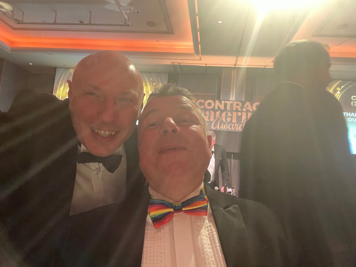Great evening at the <a href="/CCateringMag/">Contract Catering Magazine</a> #contractcateringawards @AramarkNE