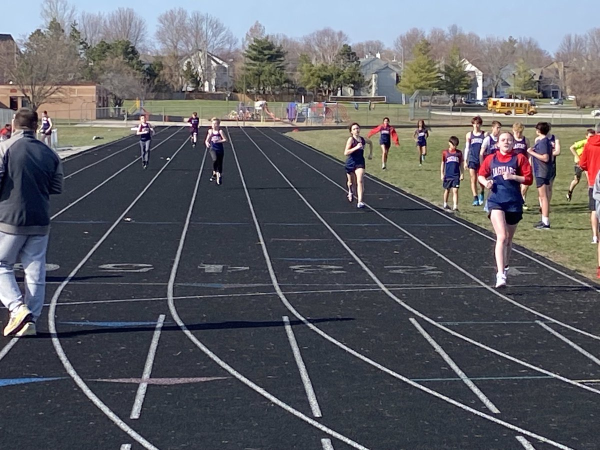 ASTodd12's tweet image. Jaguar track team preparing for the season. First meet is Thursday, March 30th 3:30 at the FT track. Good luck Jags!!