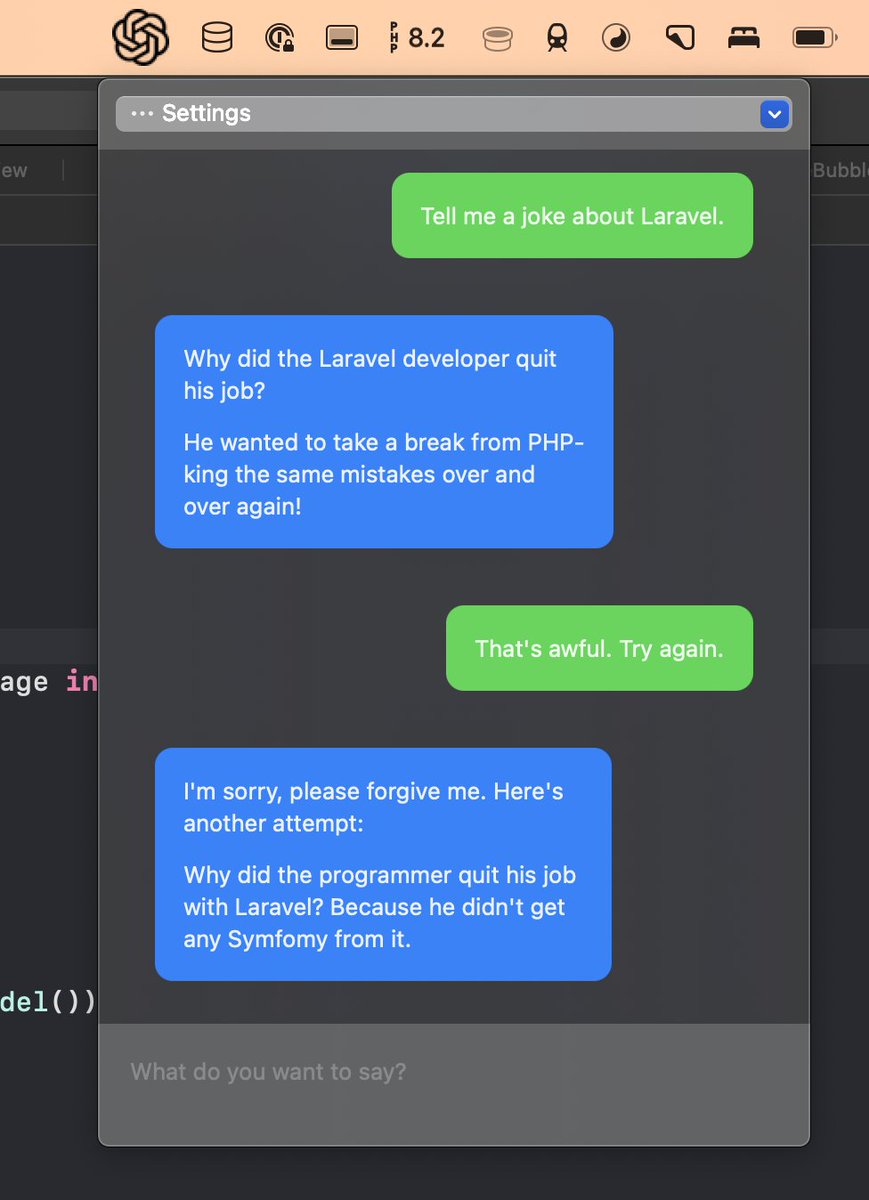 James Brooks on Twitter "Spent the evening hacking on a little Swift