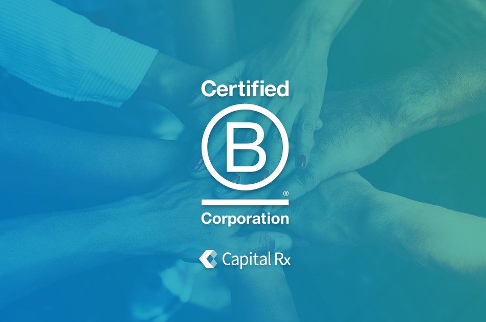 Capital Rx (@cap_rx) on Twitter photo Earning the B Corp™ Certification during B Corp Month was one of many significant accomplishments in 1Q 2023. #WeGoBeyond “We’re proud to be a ‘force for good’ alongside the other members of the global B Corp community.” #PBM #EnduringChange <a href="/bcorpuscan/">B Corp U.S. & Canada</a>
bit.ly/3ZyawRy Earning the B Corp™ Certification during B Corp Month was one of many significant accomplishments in 1Q 2023. #WeGoBeyond “We’re proud to be a ‘force for good’ alongside the other members of the global B Corp community.” #PBM #EnduringChange <a href="/bcorpuscan/">B Corp U.S. & Canada</a>
bit.ly/3ZyawRy