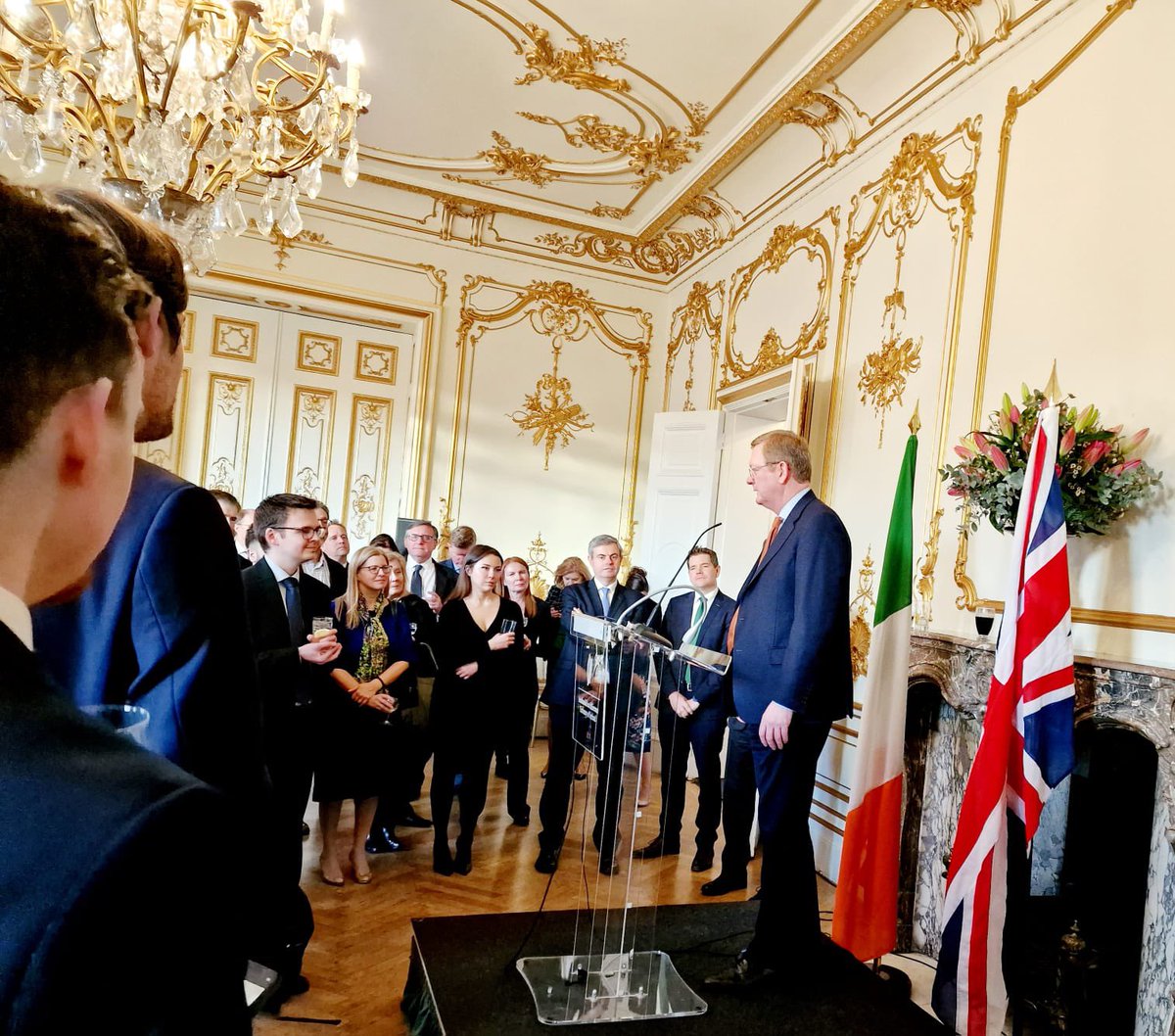 Informative event on the 25 Years of the Belfast/Good Friday Agreement co-hosted by the UK &amp; Ireland at the FCDO. 

Great discussion on efforts made by various stakeholders in consolidating peace in Northern Ireland. 

Congrats to Ms Sarah Taylor &amp; HE Martin Fraser of Ireland!