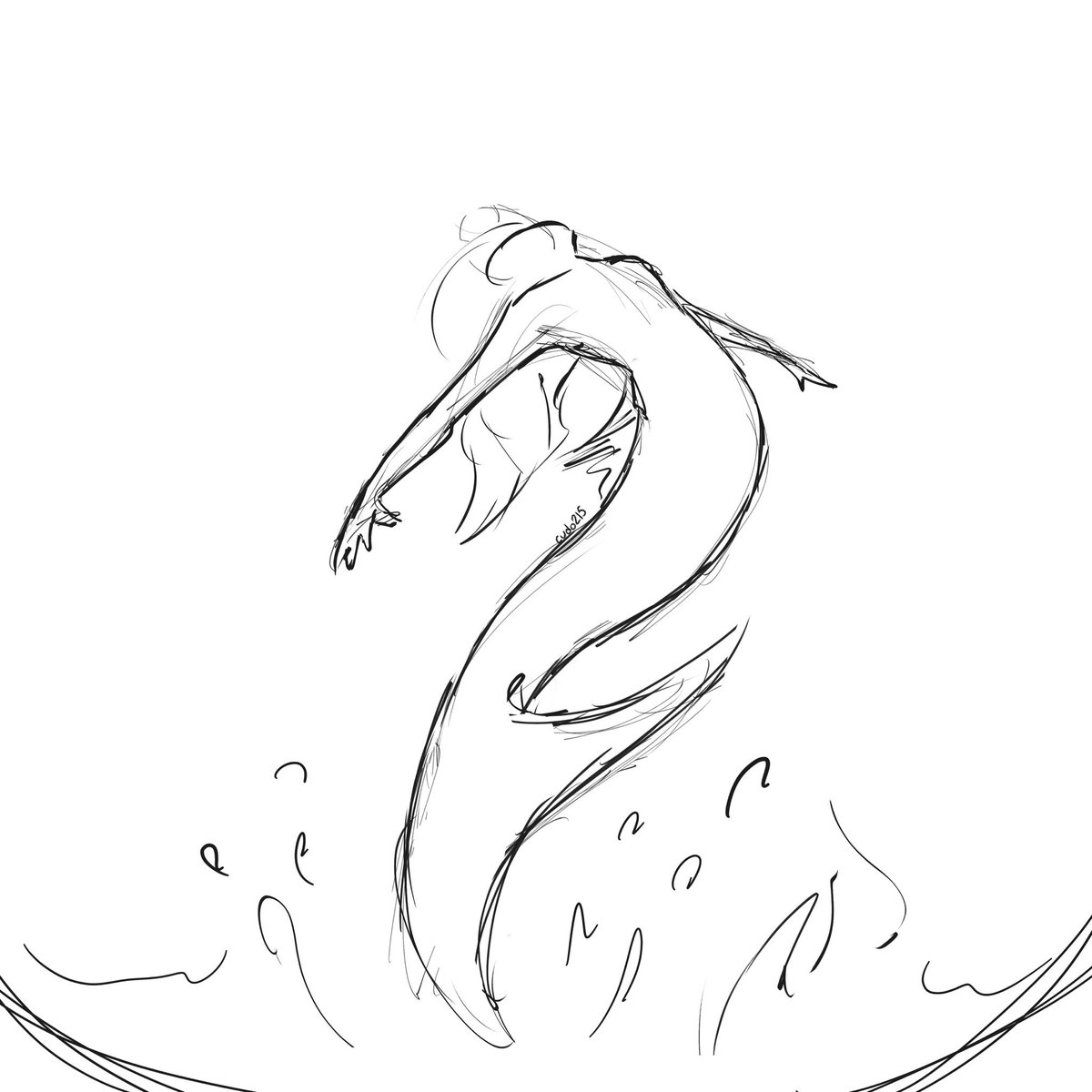 cudo215's tweet photo. AI just gives more reasons to keep progress shots for our art! Here’s an old fave of mine - sketch vs. final https://t.co/R2XQDDOPjk