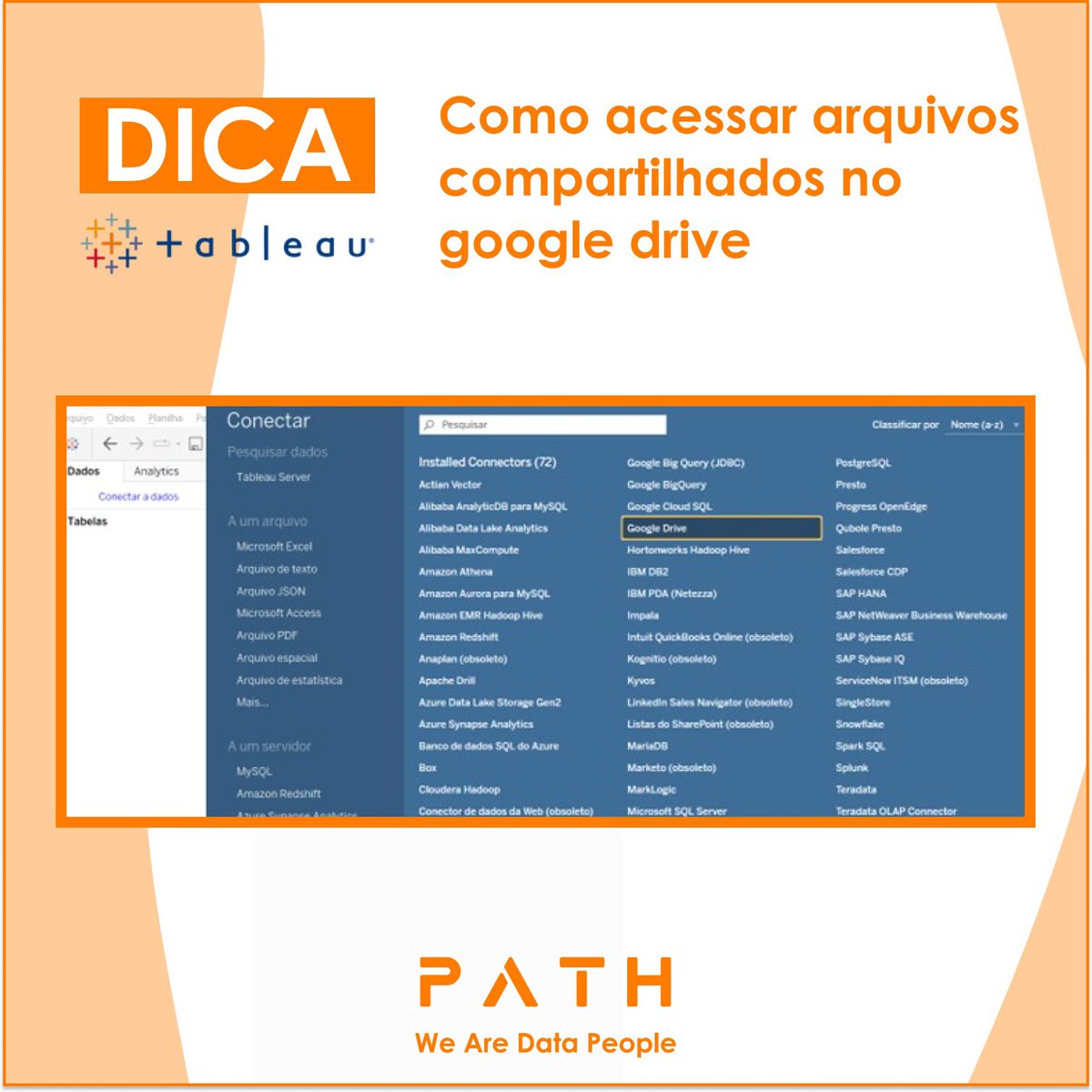 vsimoes90's tweet photo. Os arquivos compartilhados com você e os drives compartilhados agora podem ser acessados no conector do Google Drive.

Confira no nosso site: https://t.co/wCmwykOczC

#Tableau #WeAreDataPeople #DataFam #VisualAnalytics #Tableau2023 #PathDataFan #TableauTips #PathTips https://t.co/kIzsSRVD5f