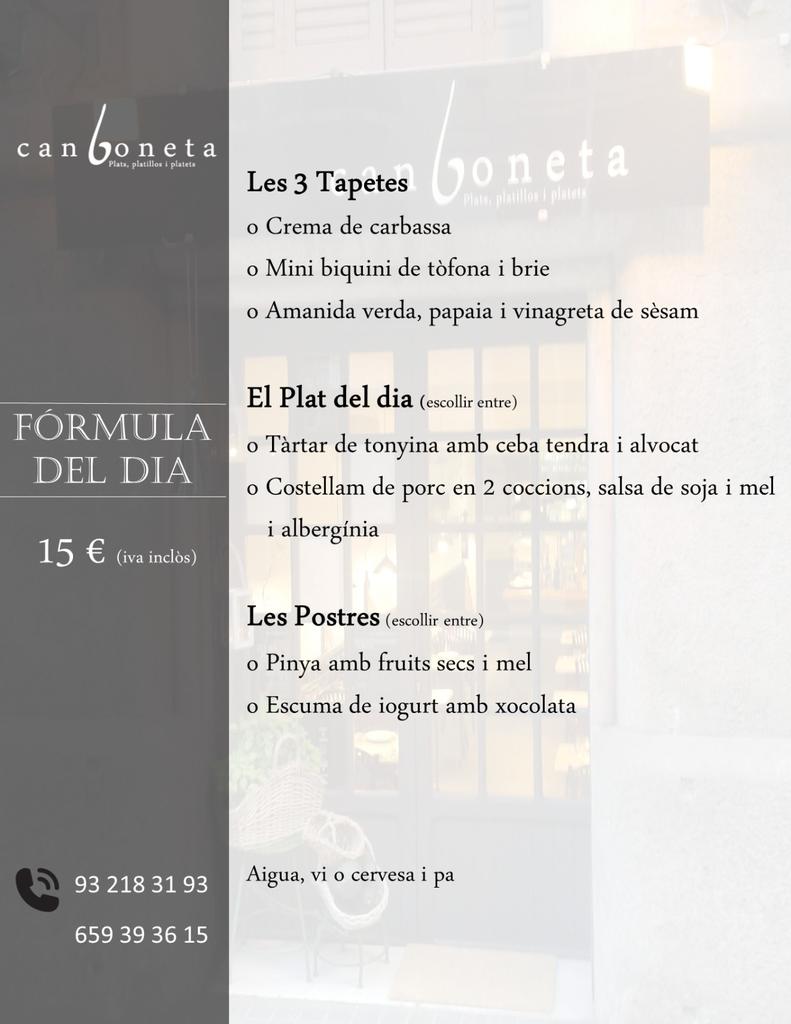 La Fórmula del dimarts!!!
Benvolguts!!!
Gràcies!!!