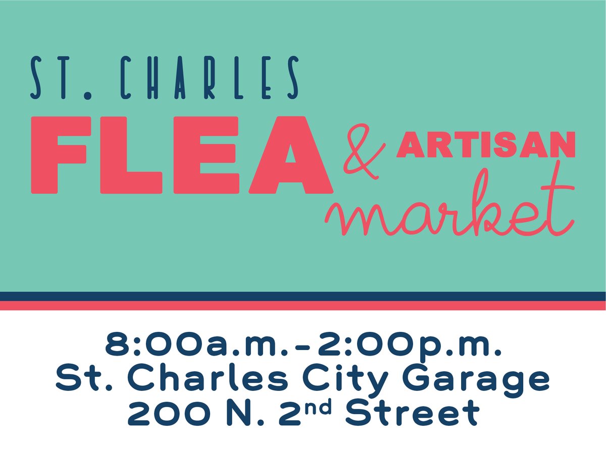 Opening day for St. Charles Flea and Artisan Market is April 8th!
St. Charles Flea is a high-end, open-air flea and artisan market. There is a variety of vendors, from antiques, to soaps, to custom artworks.
Apply to be a vendor: ow.ly/xifr50NorSZ
Applications close on 4/1