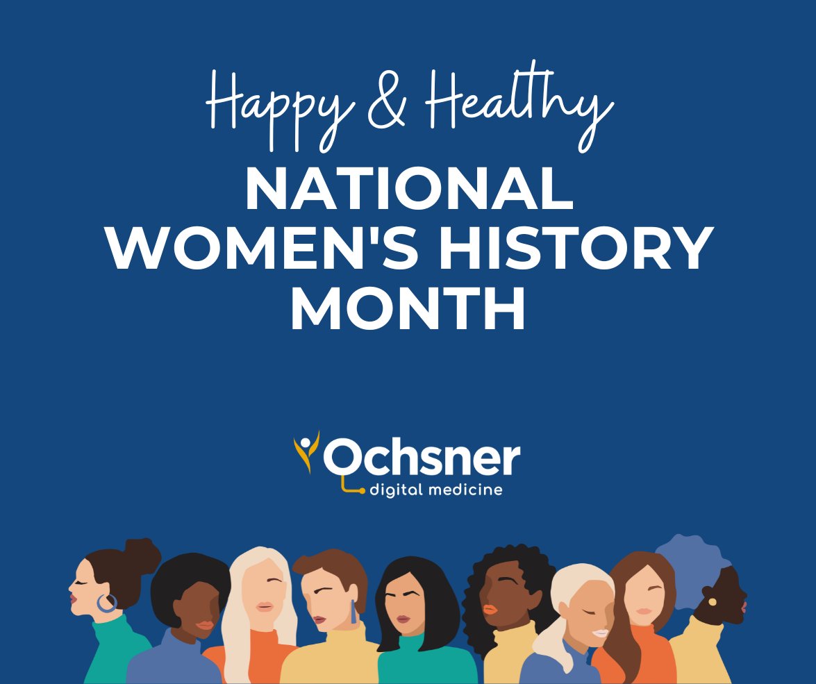 We celebrate how far women have come in the fields of science, technology, and healthcare. 💜

During this #NationalWomensHistoryMonth, we recognize all of the outstanding women at <a href="/OchsnerHealth/">Ochsner Health</a> for their persistence and dedication to changing lives. #OchsnerPround