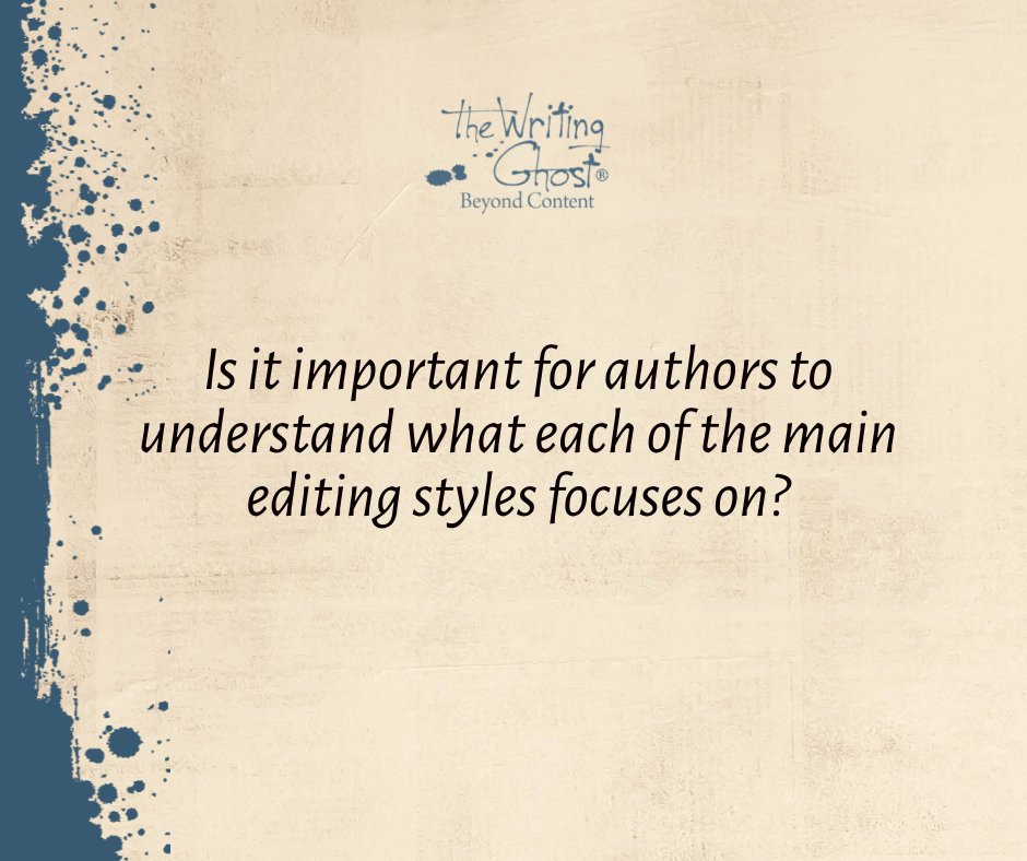 thewritingghost's tweet photo. Yes, it is! Every editing style focuses on refining different aspects of your final product. Each style is unique, and they’re all executed differently. Want to make sure your thoughts are translating into an efficient and logically-oriented text? You talk to a line editor. (1/3) https://t.co/1MROZxI8Vl