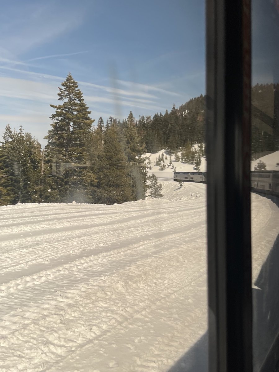 A great day to travel to the IAFC WUI Conference in Reno on the California Zephyr. Very full train. Good news for AMTRAK.