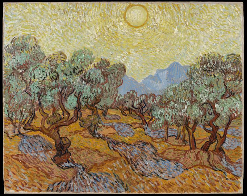 Vincent van Gogh, Olive Trees, 1889 #minneapolisinstituteofart #vincentvangogh collections.artsmia.org/art/1218/