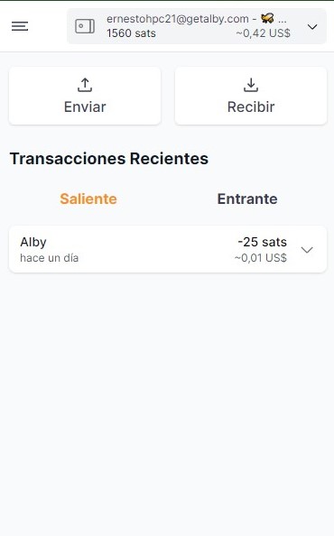 ernestoHpc21's tweet image. Hoy pude integrar @getAlby crear una nueva direccion #lightning Network  para enviar y recibir dinero de forma instantanea y global la integre con un nodo a @ZeusLN toda una maravilla proxima reseña para @apollosats 

#bitcoin #Binance #criptomoedas #Criptoeconomia