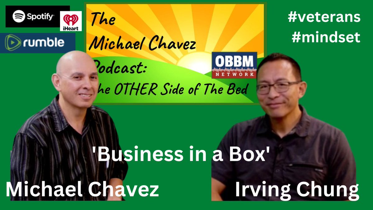 You might be ready to #buyabusiness! Irving Chung joins Michael Chavez for The Michael Chavez Podcast. If you're tired of getting up on the 'wrong side of the bed', maybe it's time to find out what it's like on the OTHER side! #franchise #qualify rumble.com/v1re5vg-why-bu…[...]