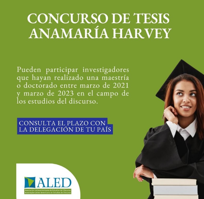 aledchile's tweet photo. Ya está abierta la convocatoria para el IX Concurso de tesis doctorales y disertaciones de maestría ALED - Anamaría Harvey. 

Infórmate sobre los requisitos y tramitación en el siguiente link:
https://t.co/f4C6SLufdl https://t.co/Pv2mQqT1Fv