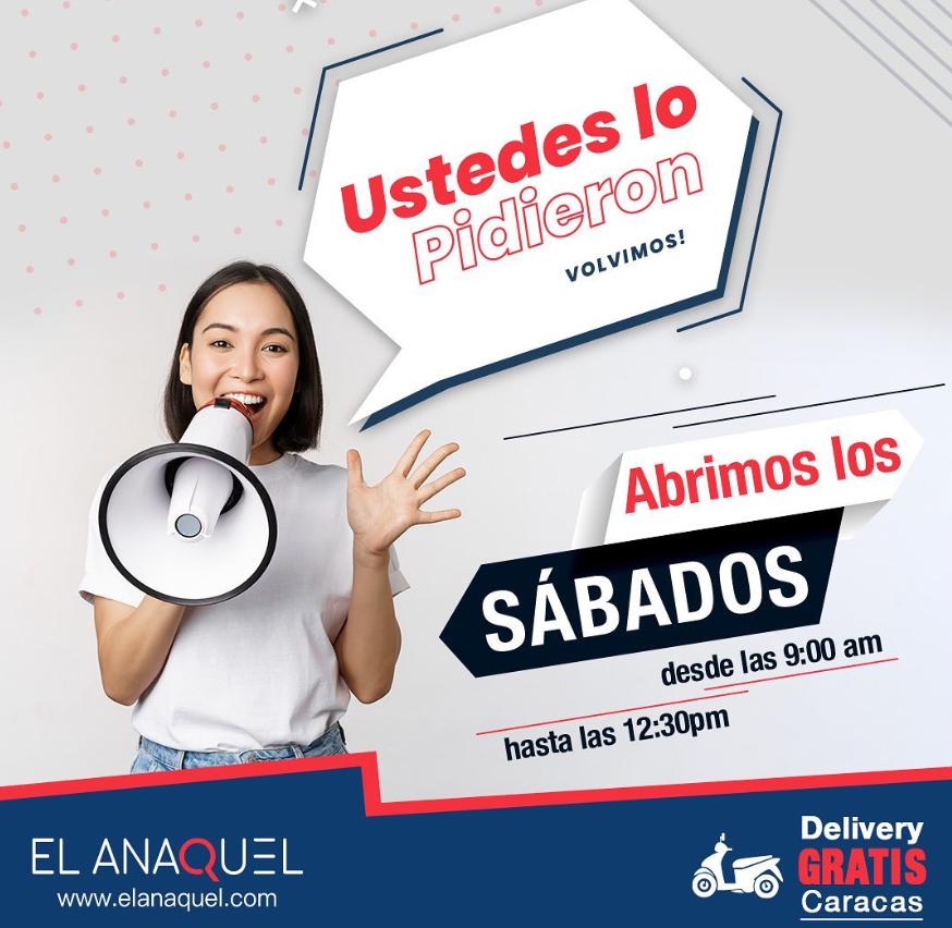 laudaniels4's tweet photo. Me gusta la flexibilidad que tiene El Anaquel @Elanaquelcom en sus horarios , los sábados para mi son perfectos para ir a comprar los productos que requiero para mi casa y el carro 🚗🚗👌👌 https://t.co/GYIB0SirmC
