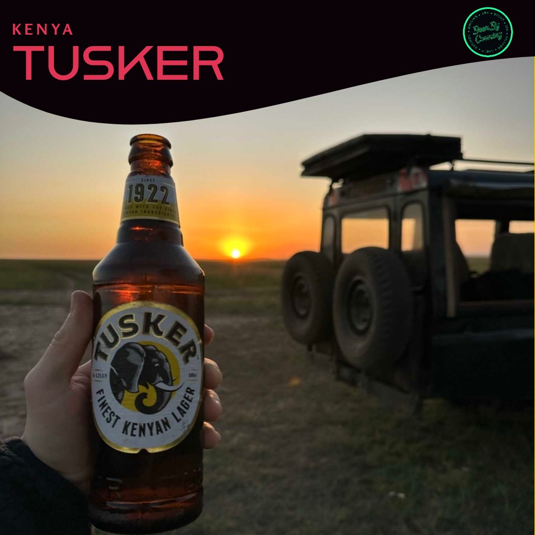 📍 Kenya 🇰🇪 🍺 Tusker 🍺 #Beerbycountry