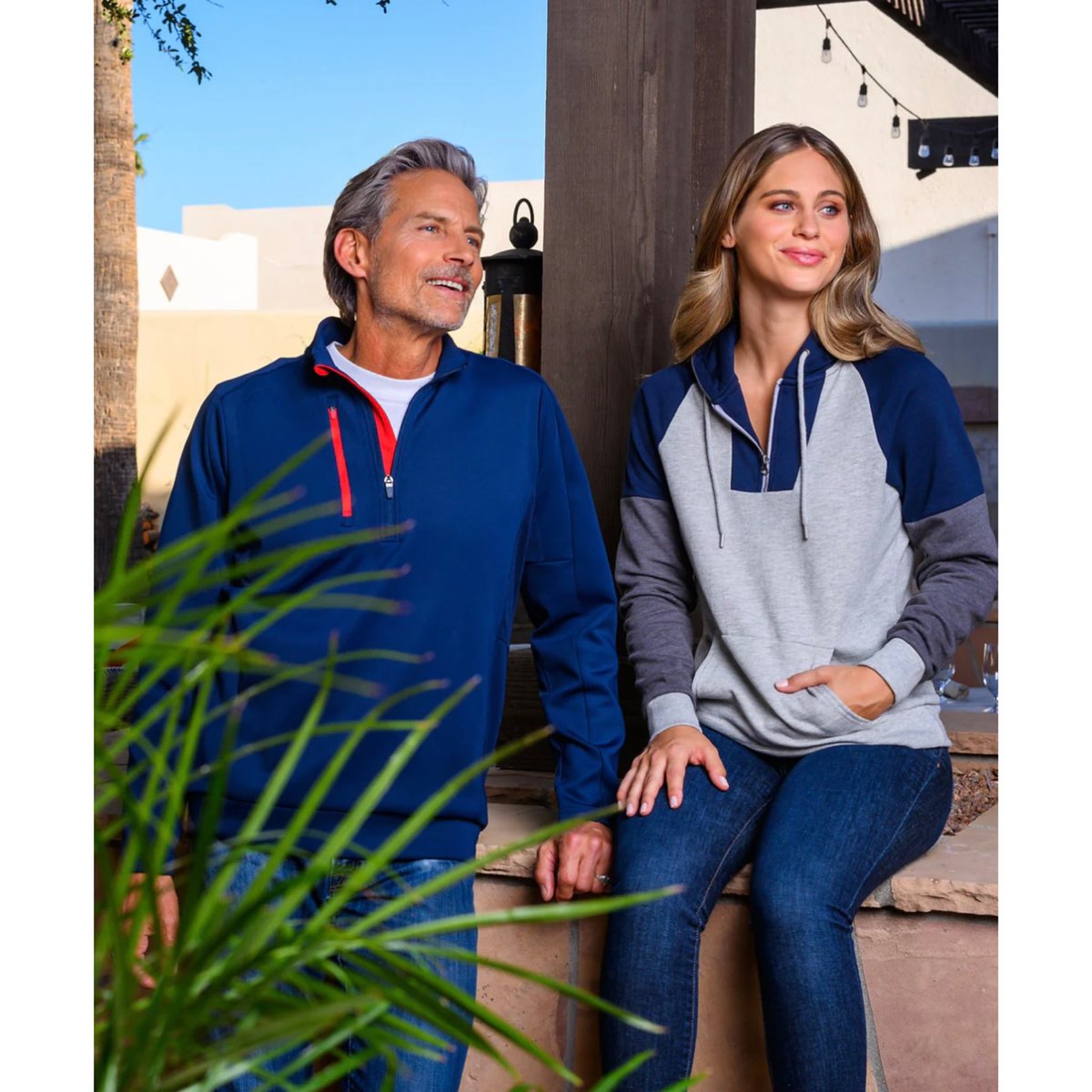 Take your style offerings to the next level with Burk’s Bay by Nucom and Antigua Apparel.