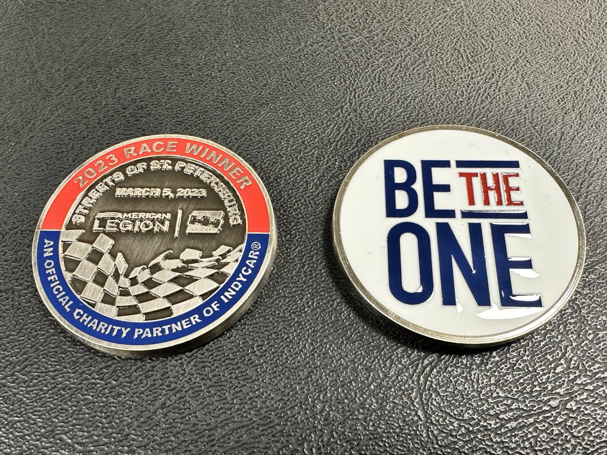 Chip Ganassi Racing (@CGRTeams) on Twitter photo 2023-03-27 22:15:16 This morning the @AmericanLegion stopped by the shop to present the 8 crew with coins to commemorate @Ericsson_Marcusâs win in St. Pete! #BeTheOne #IndyCar This morning the @AmericanLegion stopped by the shop to present the 8 crew with coins to commemorate @Ericsson_Marcusâs win in St. Pete! #BeTheOne #IndyCar