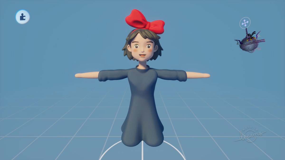 MPryerDreams's tweet photo. Kiki 🧹🐈‍⬛ #PS5Share #Dreams #MadeInDreams https://t.co/CBP9xJThOU