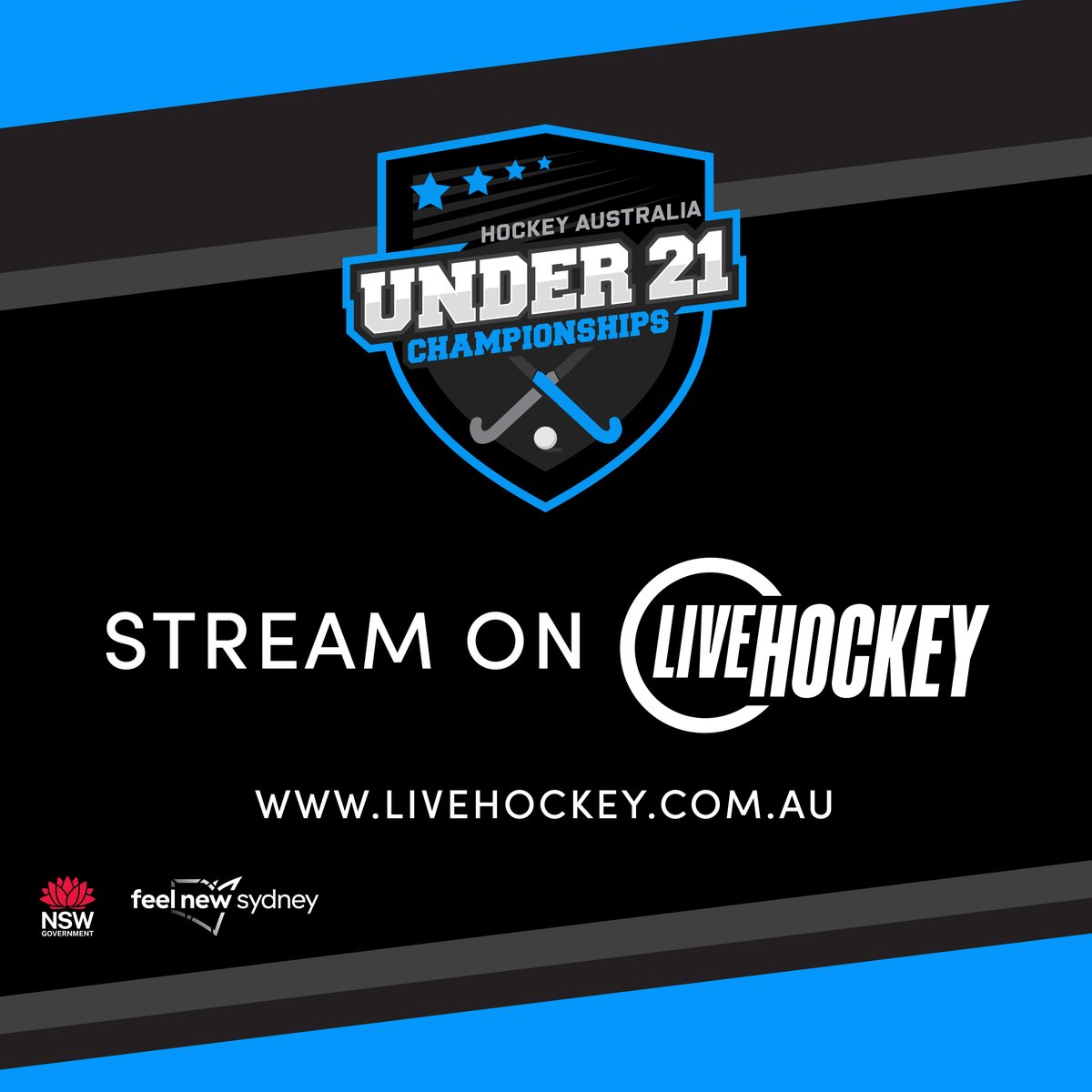 HockeyAustralia's tweet photo. It's semi final day in the 2023 Hockey Australia U21 Championships.
Catch all the action LIVE on LIVEHockey. https://t.co/Y2qOF5aEZt
#AusHockeyChamps https://t.co/bSKqKZ3IjZ